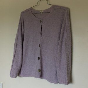 J.Jill button front Cardigan LG